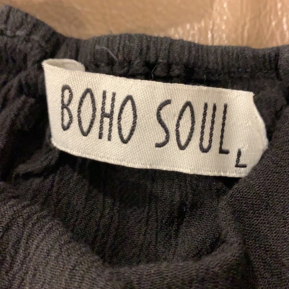 Boho soul halter style beach cover up - Picture 3 of 5